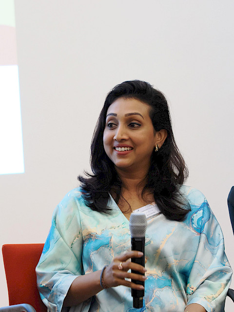 Nadeesha Madushani (Produktentwicklerin und Sortimentsmanagerin Selyn - Fair-Handels-Unternehmen in Sri Lanka)