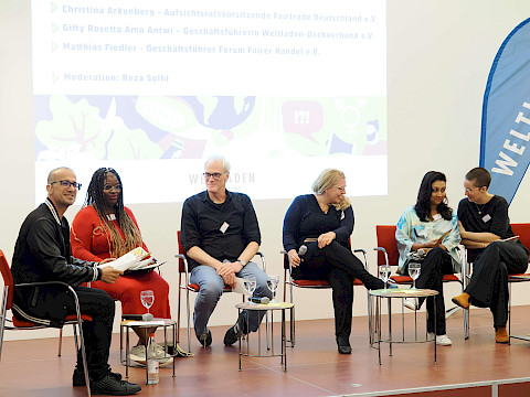 Podiumsdiskussion zum Thema "50 Jahre Fairer Handel"